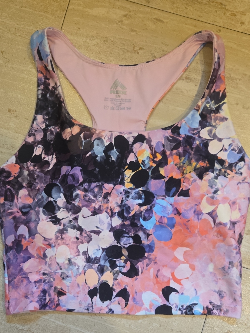New RBX Multi-Color Crop Top